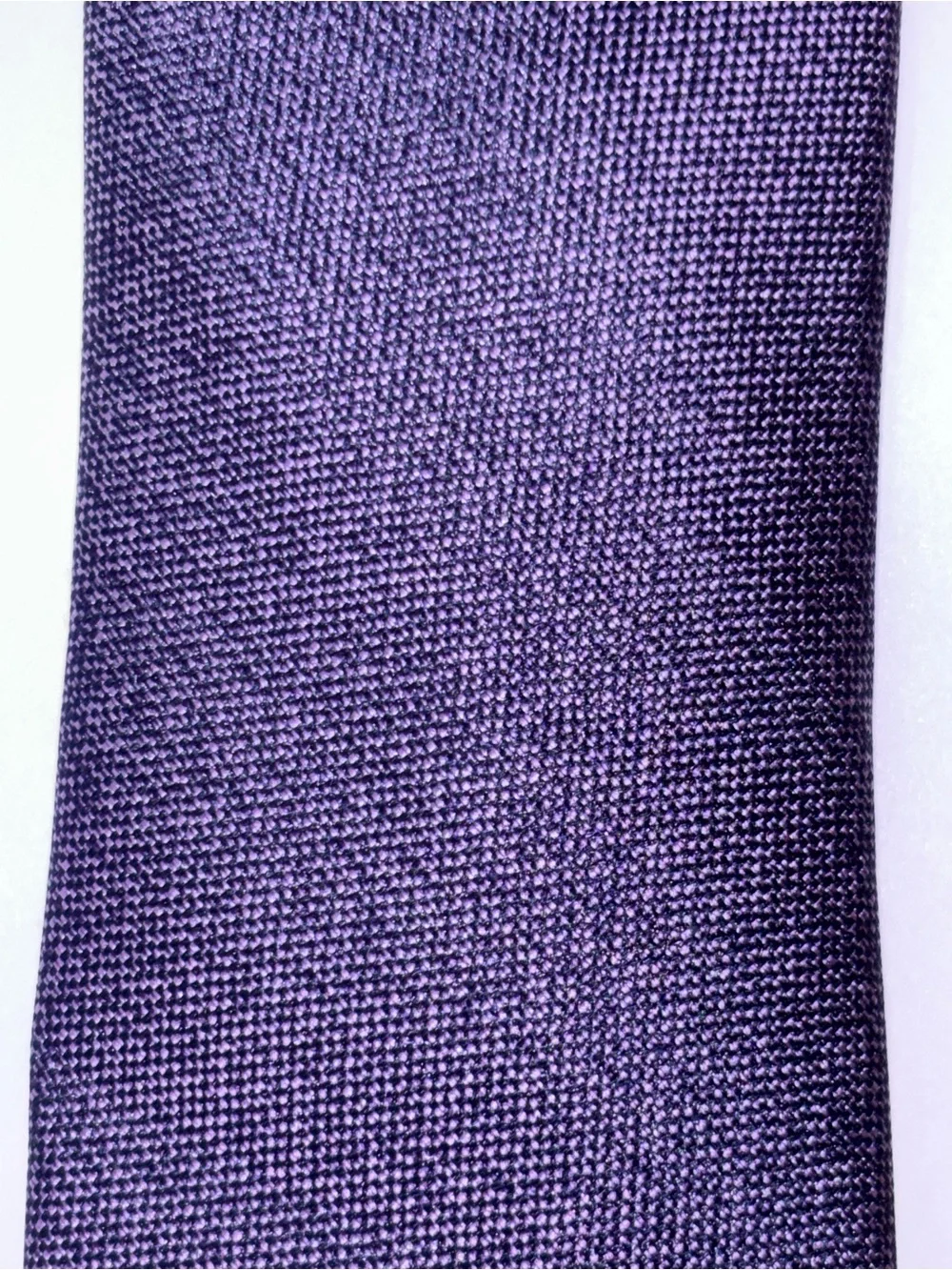 Bespoke New York Regular Tie 2 Piece Lot Purple Yellow Polyester 3” Width NWT